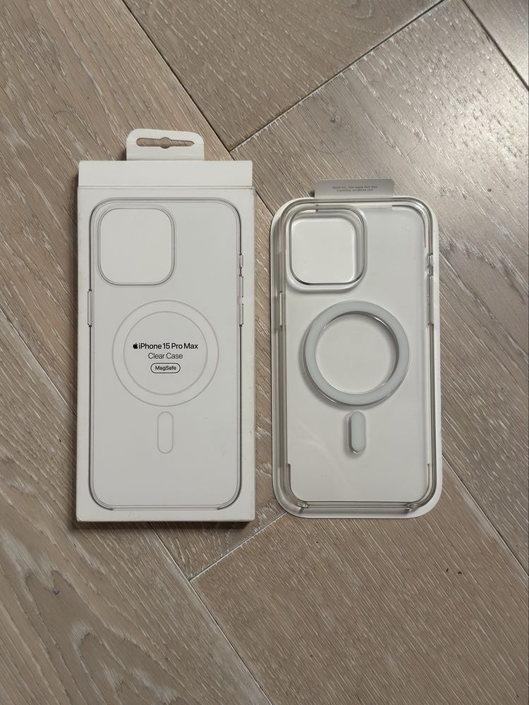 Apple clear case iPhone 15 Pro Max magsafe
