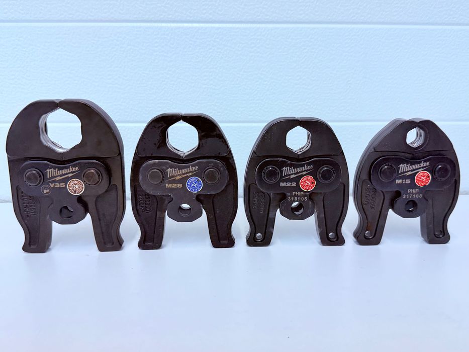 ZESTAW SZCZĘK ZACISKOWYCH milwaukee  V35 / M28 / M22 / M15 zaciskarka.