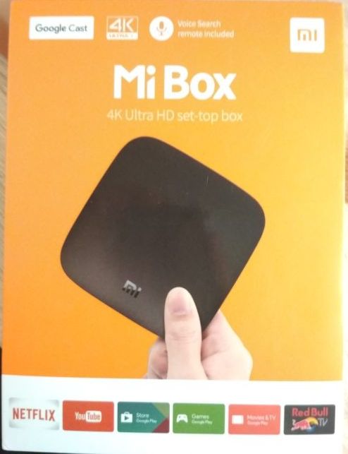 Android SmartTV Xiaomi 4К Mi Box3 S 2/8GB(MDZ-16-AB) международная вер