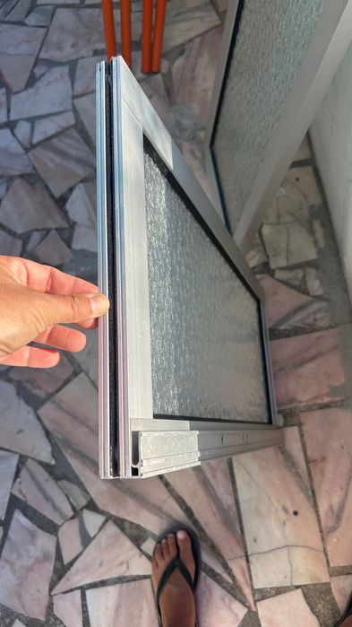 Janelas em alumínio usadas