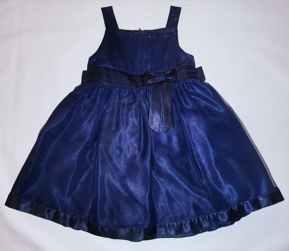 Платье синее нарядное сукня святкова