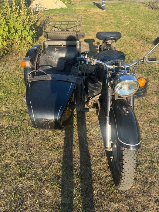 Продам мотоцикл МТ-12 (1978 р.)з ведучою коляскою, заднім ходом +донор