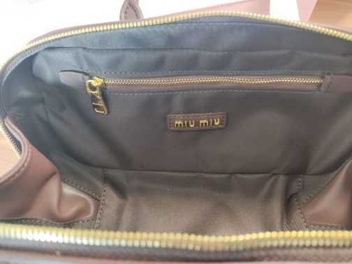 Torebka MIU MIU damska torba, Skora 203