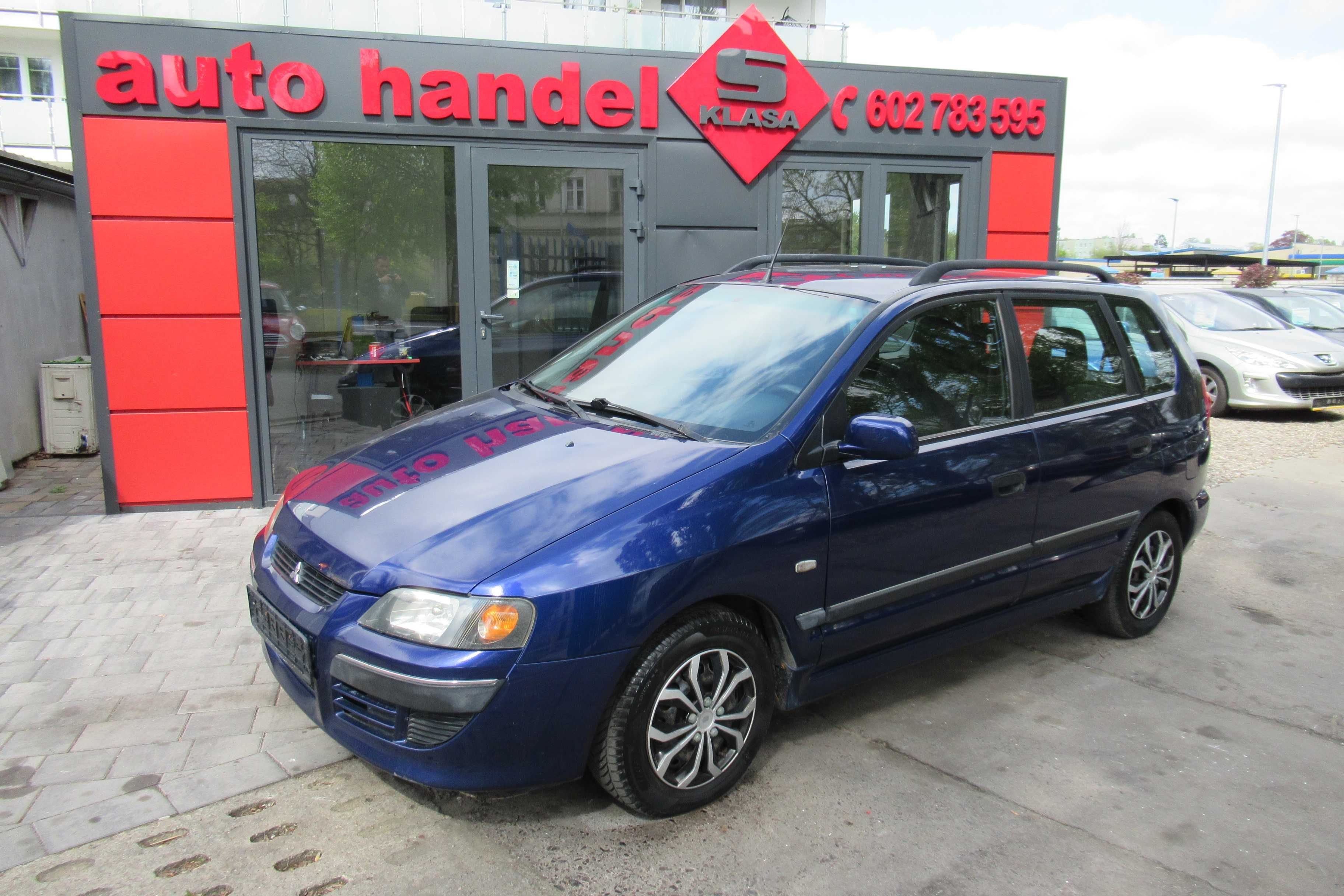 Mitsubishi Space Star benzyna 1.6 98km ładny z Niemiec mały minivan