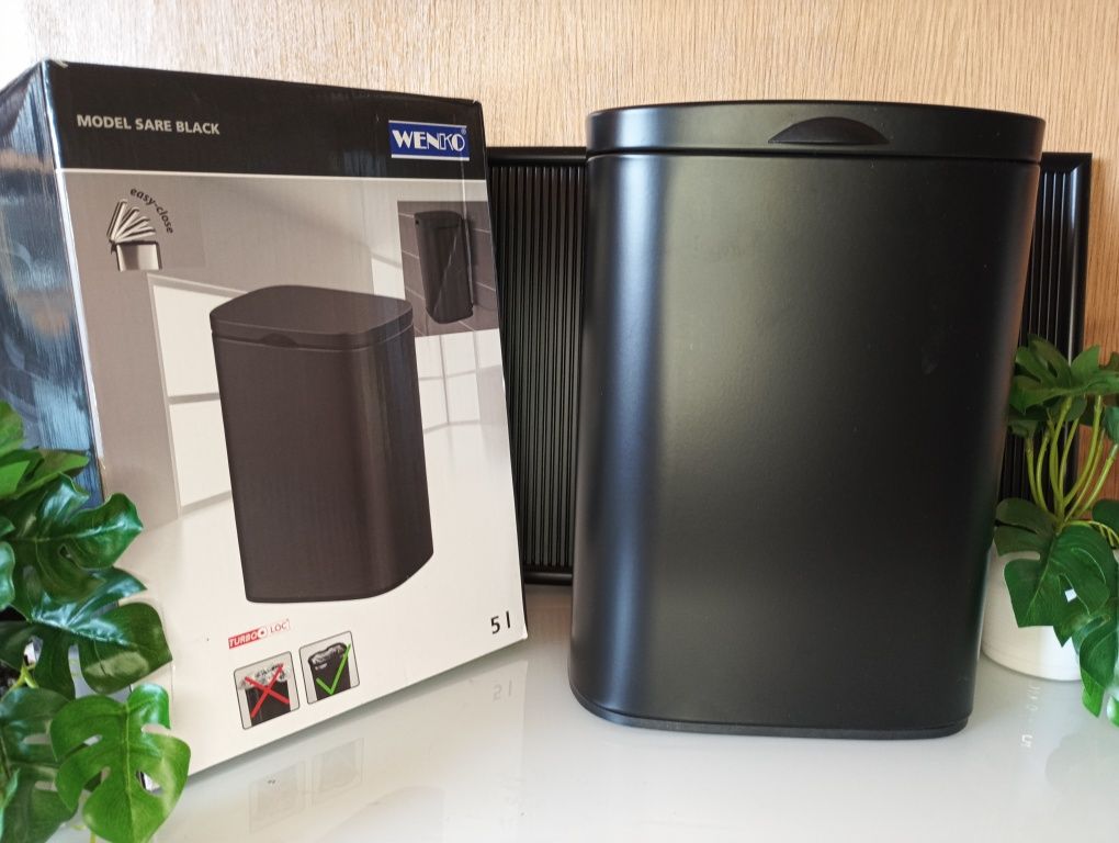 Kosz na śmieci śmietnik łazienkowy 5 l wenko venko