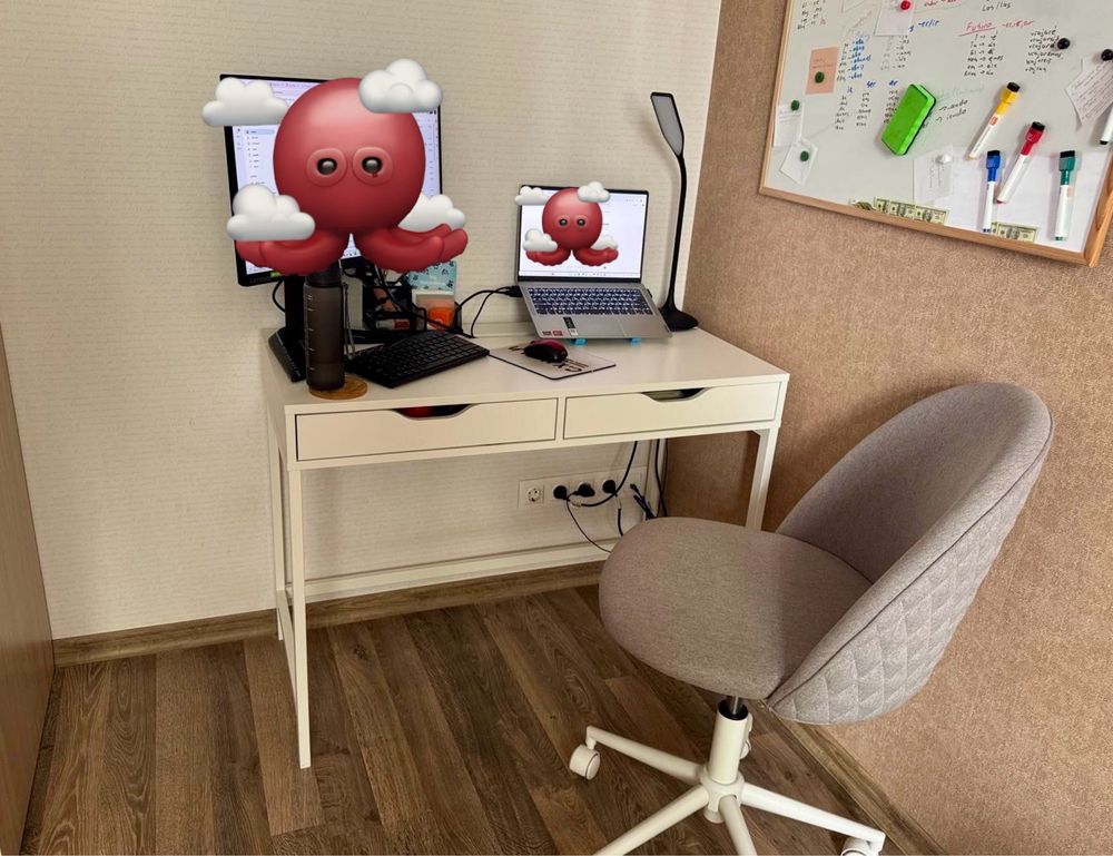 Ikea ALEX стіл з шухлядами
