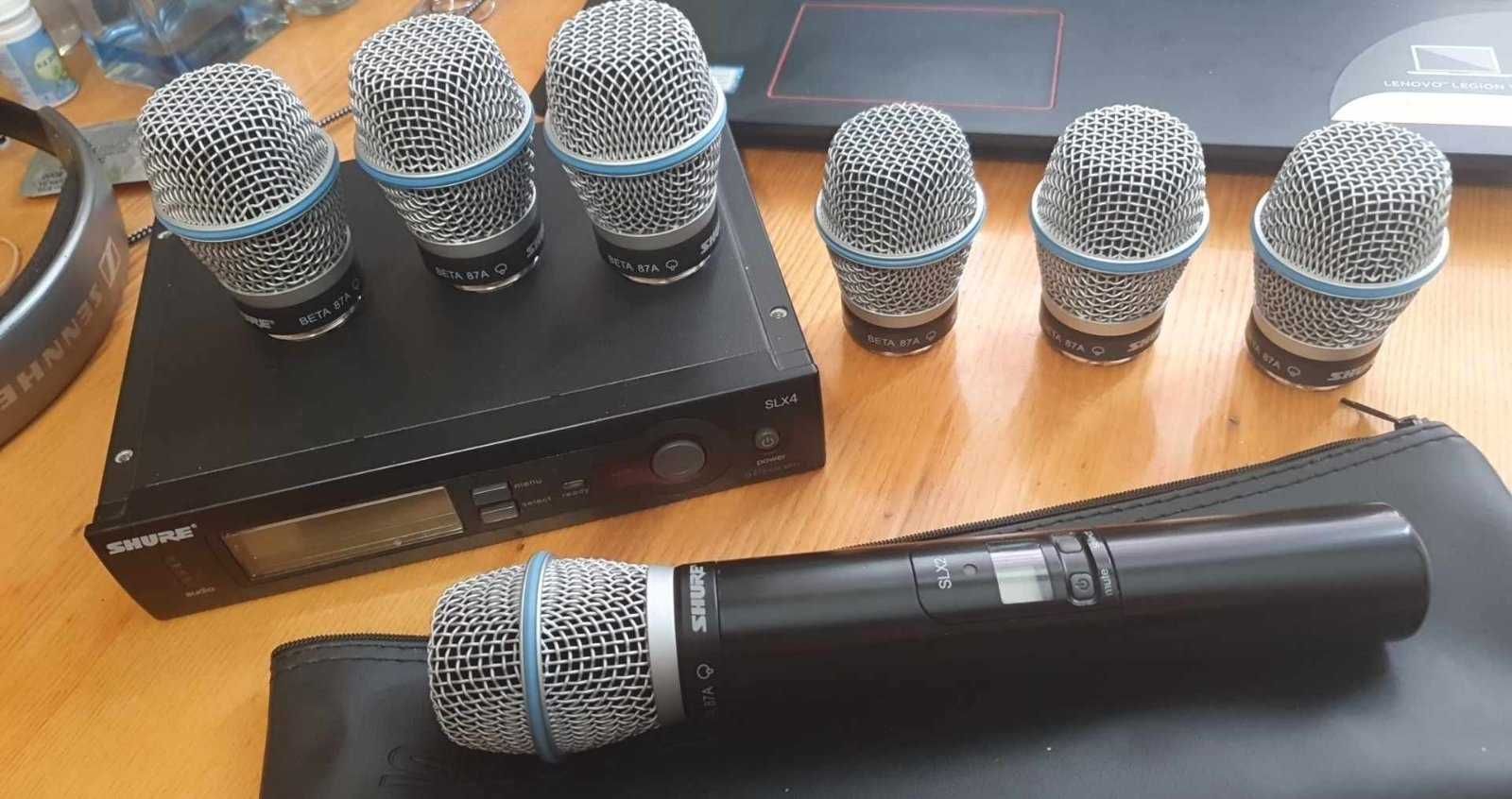 Радиомикрофон Shure Beta 87/Sm 58 beta 58 /SLX / Pgx/ULXp