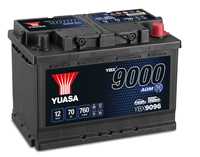Akumulator YUASA AGM 70Ah 760A YBX9096 Radom