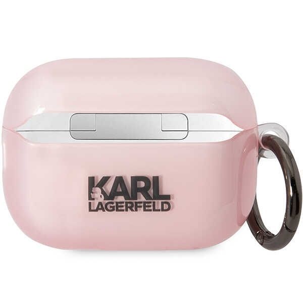 Etui Karl Lagerfeld dla AirPods Pro 2 (2022/2023) Choupette Różowy