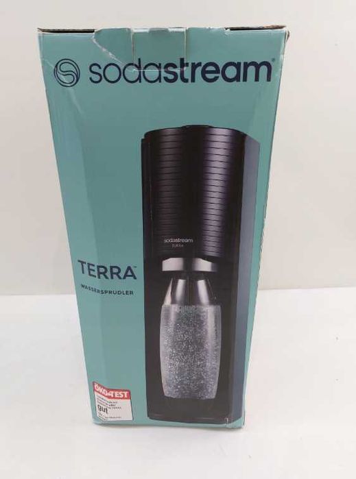 Nowy Saturator Soda Stream Terra czarny 1 butelka
