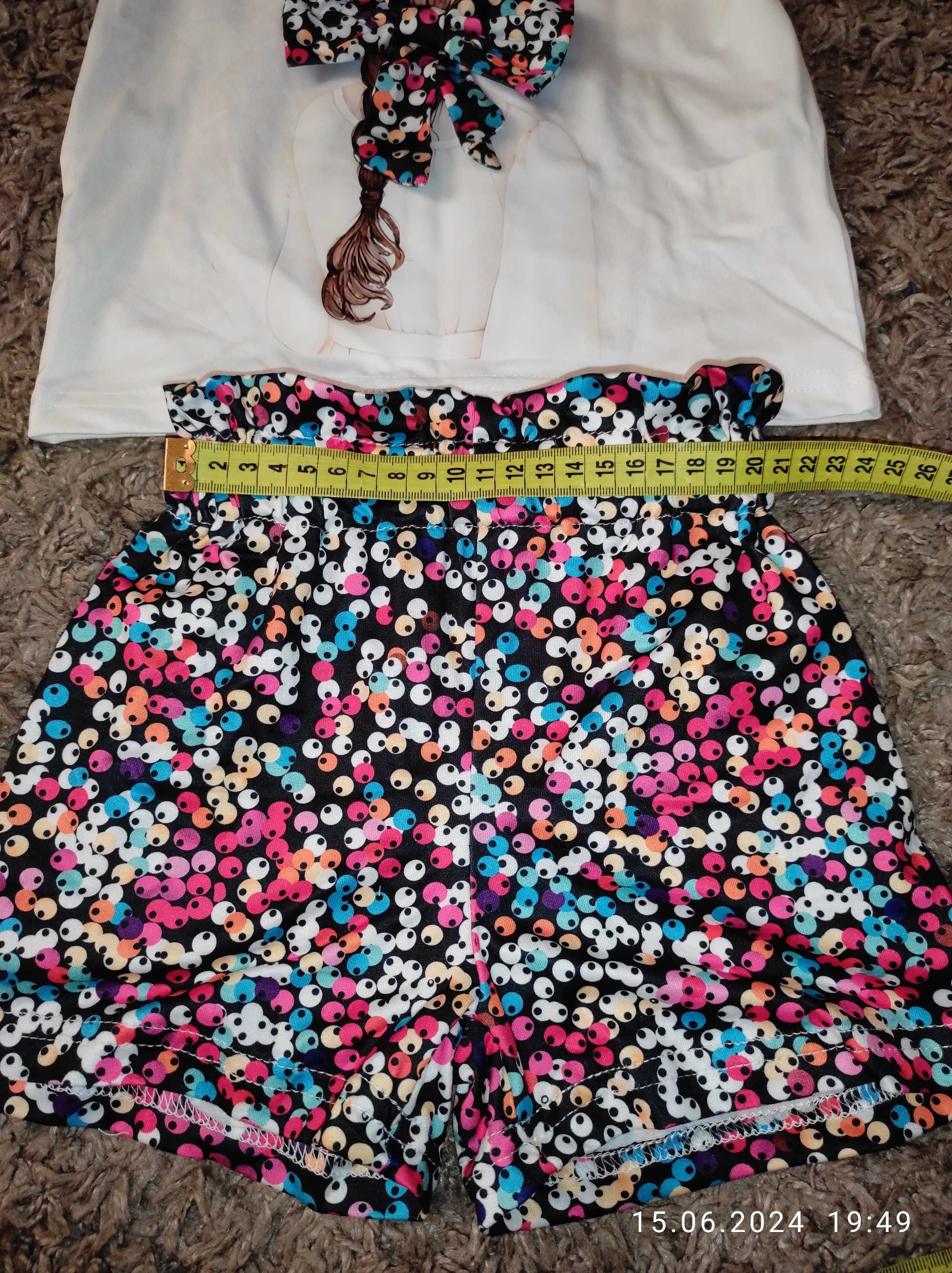 2 eleganckie letnie garnitury, spódnica tutu dla dziewczynek