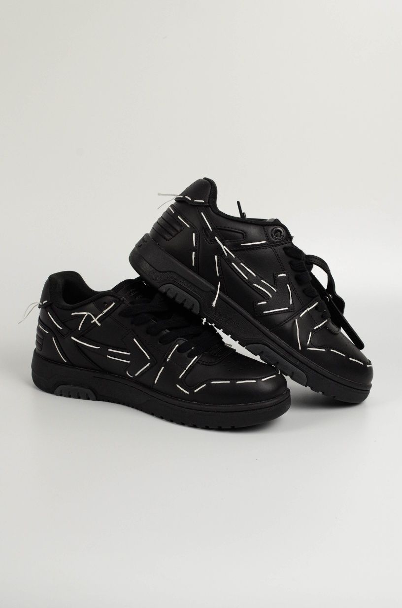 Кросівки Off-White Ooo Low Sartorial Stitching Black Out of Office