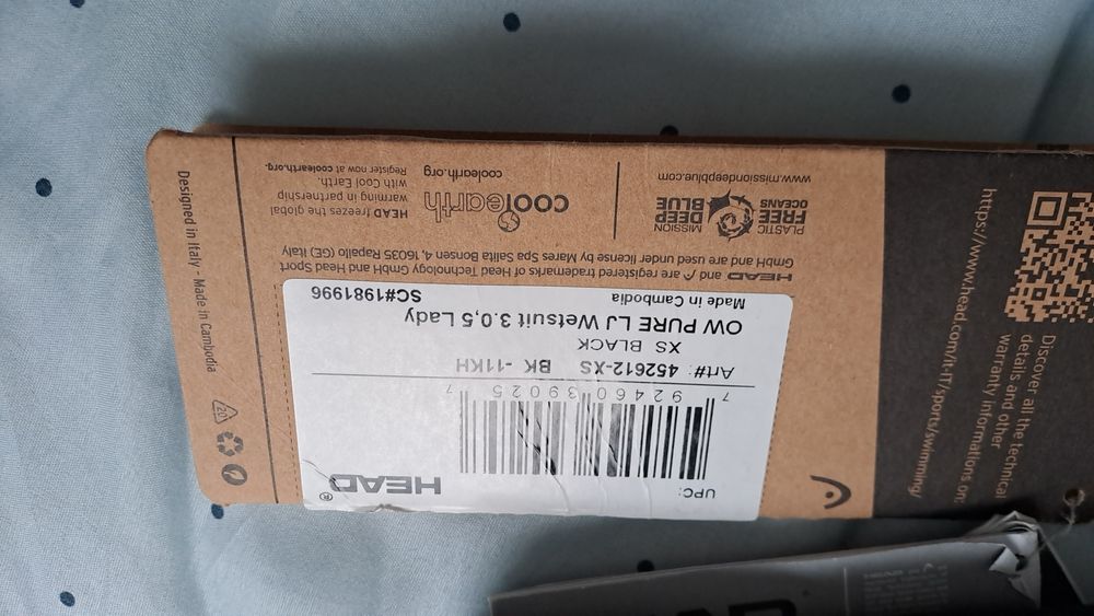 Fato natacao HEAD Mulher XS Novo a estrear