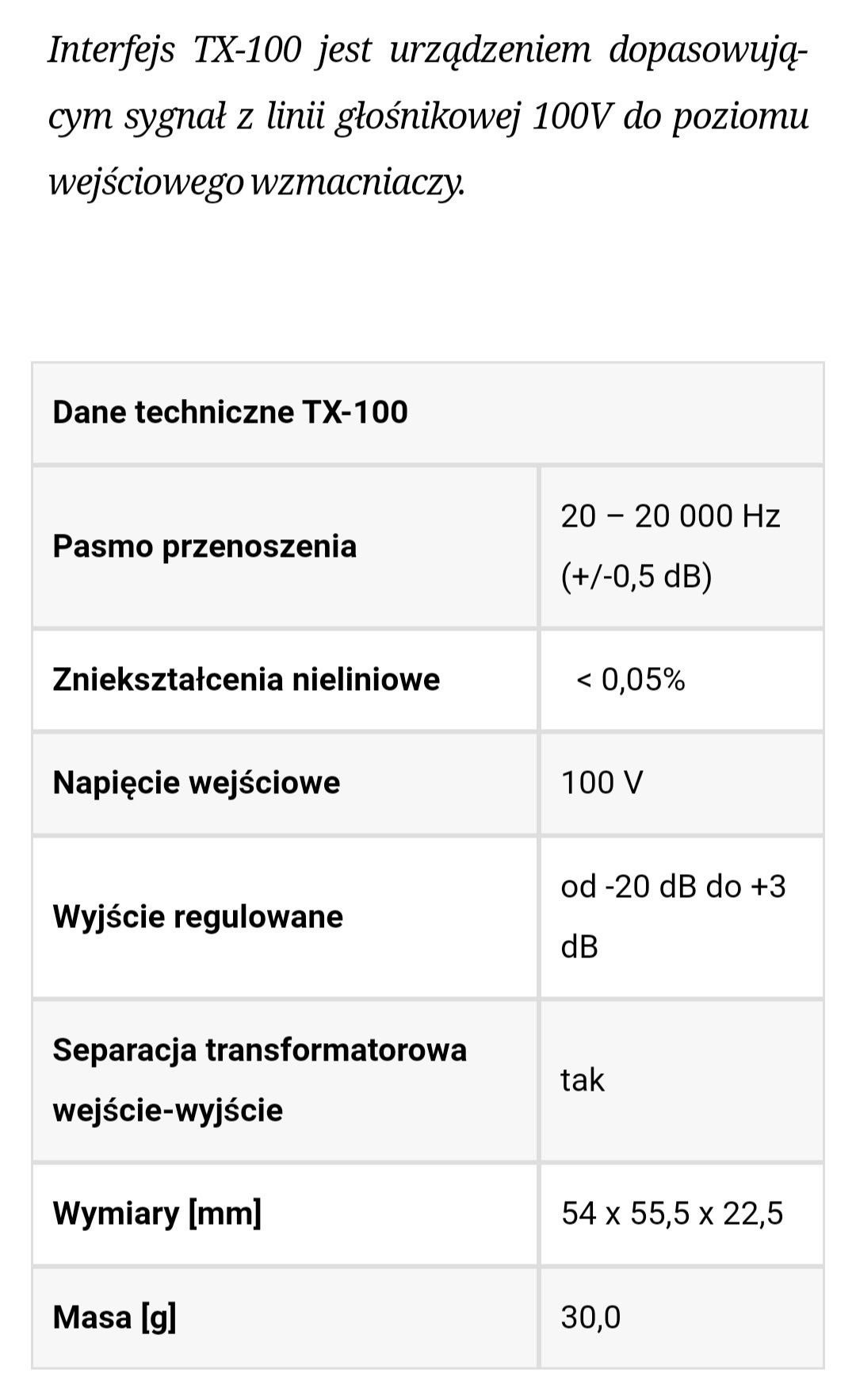 Wzmacniacz miksujący ITC