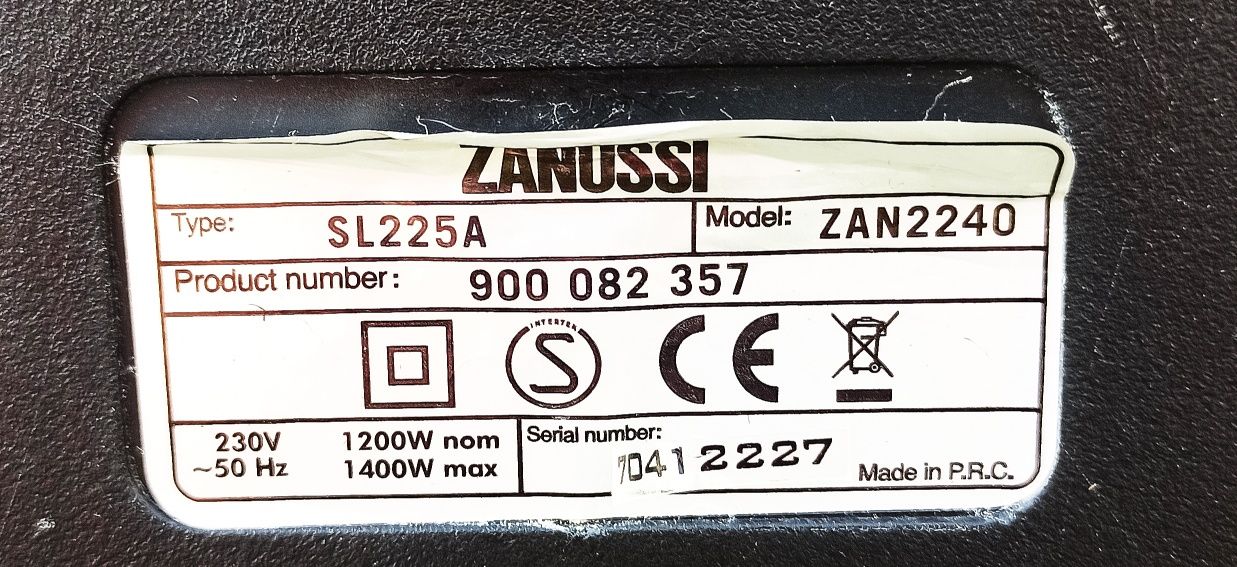 Пылесос Zanussi ZAN 2240