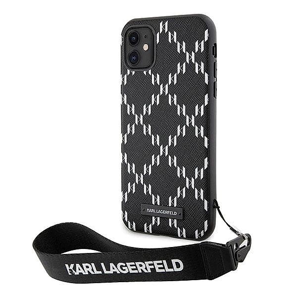 Etui Karl Lagerfeld Monogram Losange Saffiano na iPhone 11 / Xr - czar