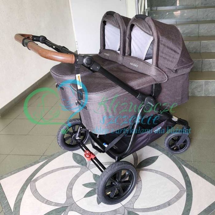 Wózek bliźniaczy 2w1 KOMIS