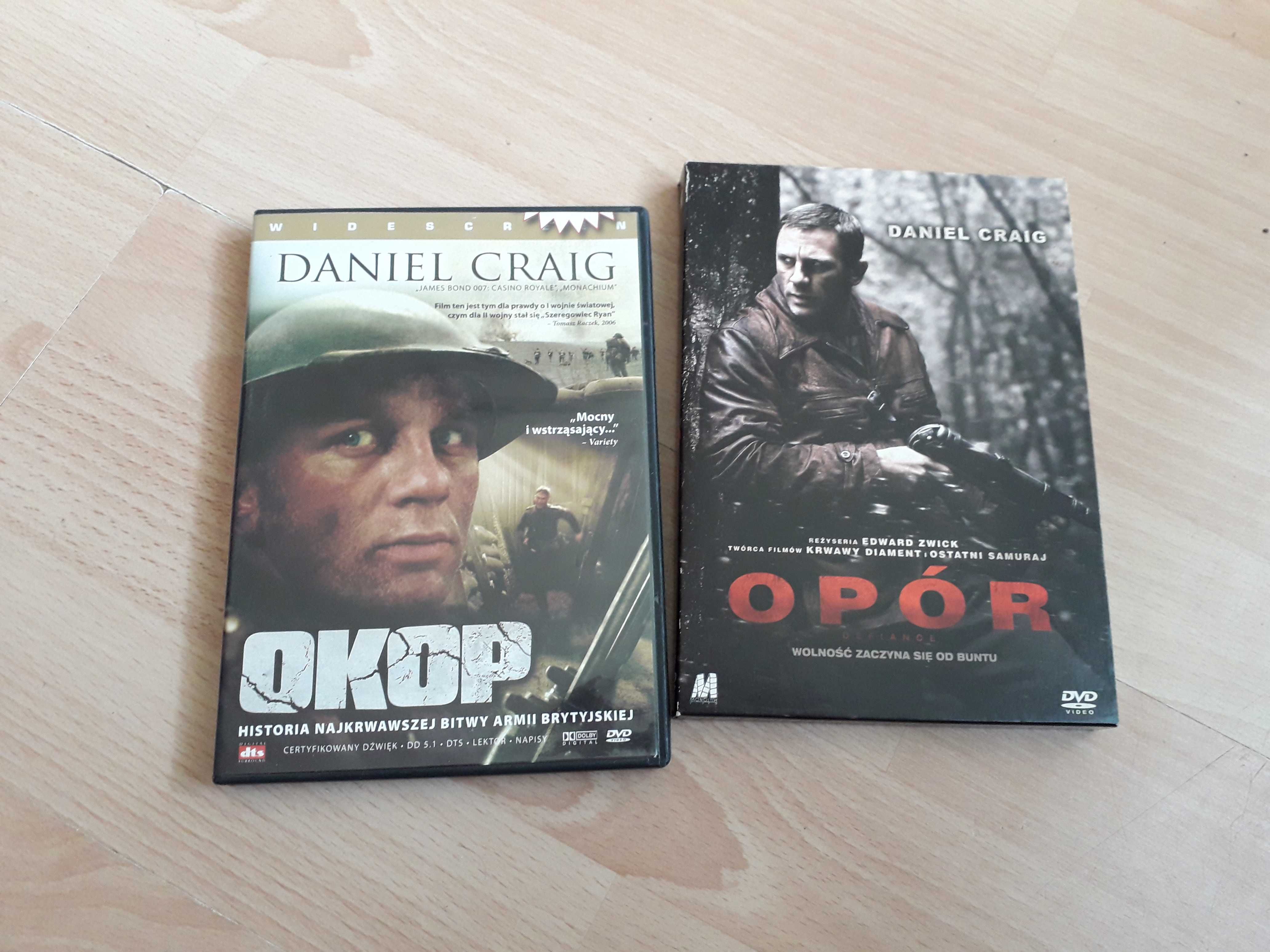 2 dvd Opór Okop Daniel Craig lektor