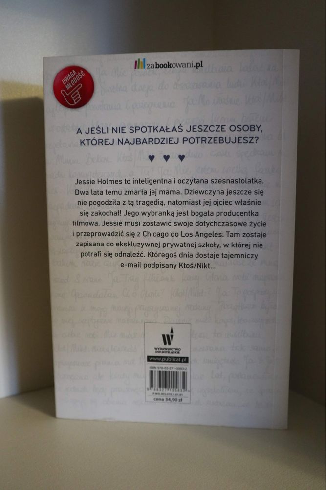 Książka „Coś o mnie i coś o tobie” Julie Buxbaum