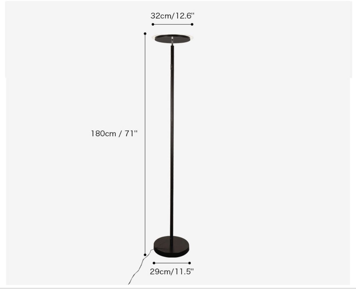 Lampa podłogowa LED