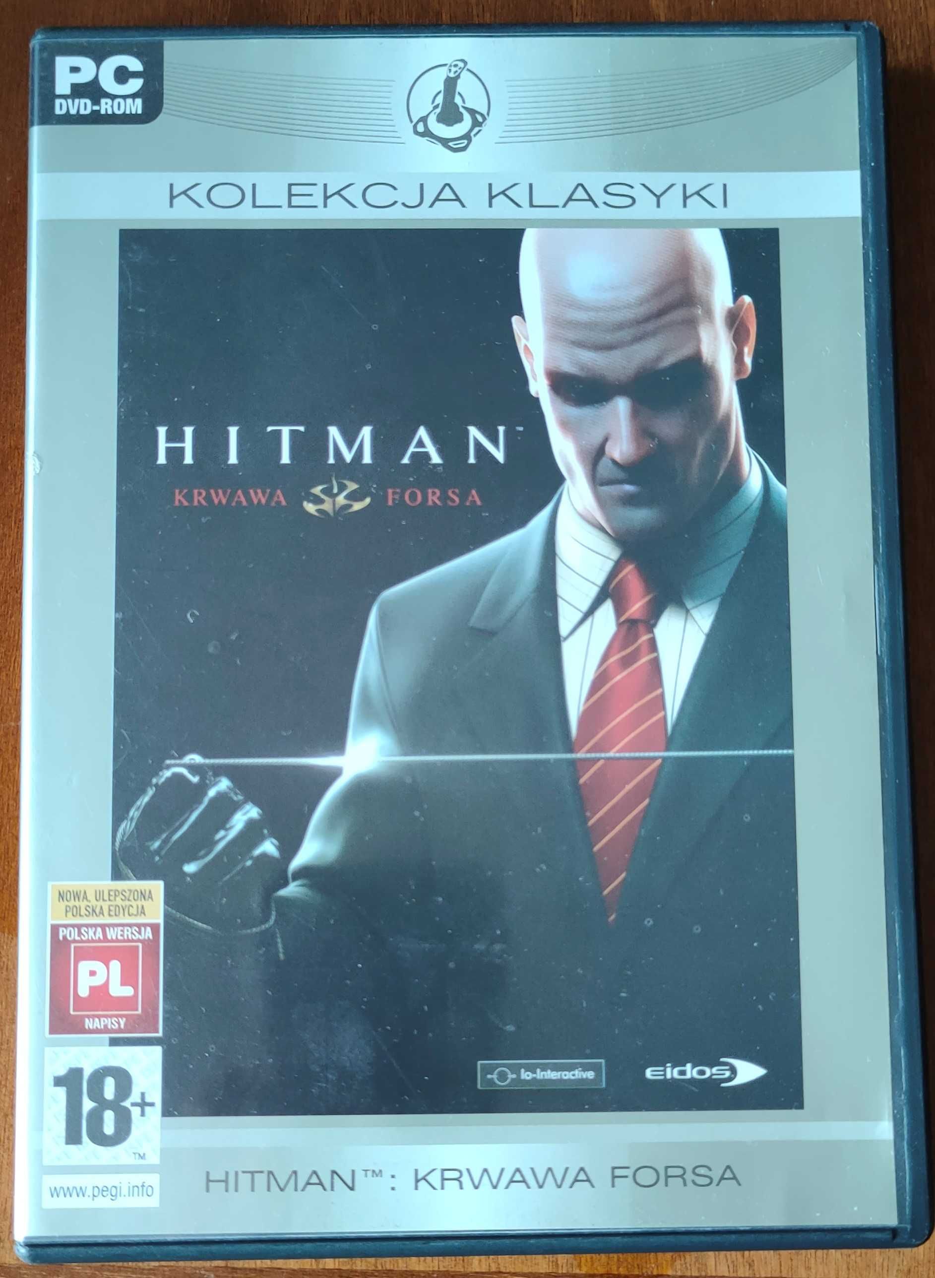 Hitman Trylogia plus pudełko Krwawa Forsa PC