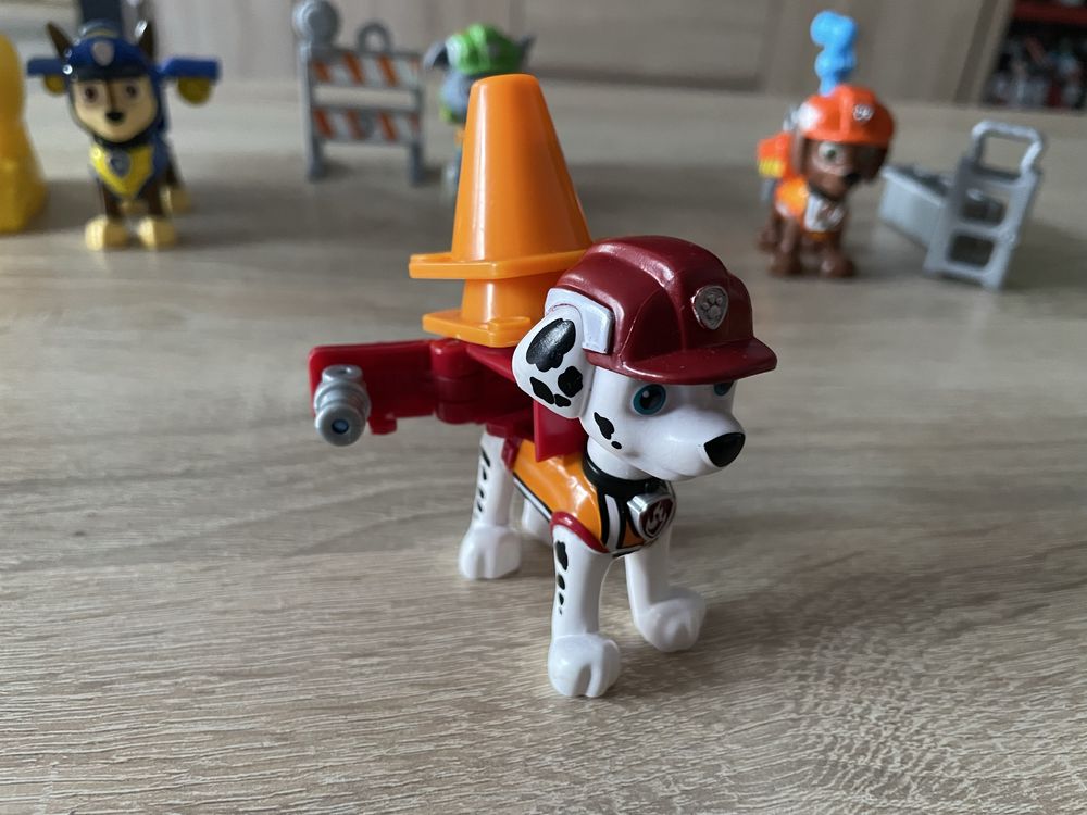 Psi Patrol Figurki w akcji Chase Marshall Zuma Rocky Paw Patrol