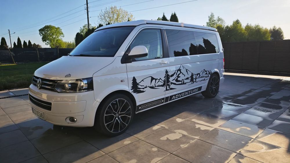 Volkswagen California California jedyny taki 4osobowy otwierany dach zabudowa