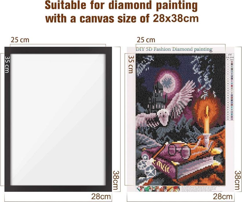 ramka do obrazów diamentowych 30 x 40cm 2szt