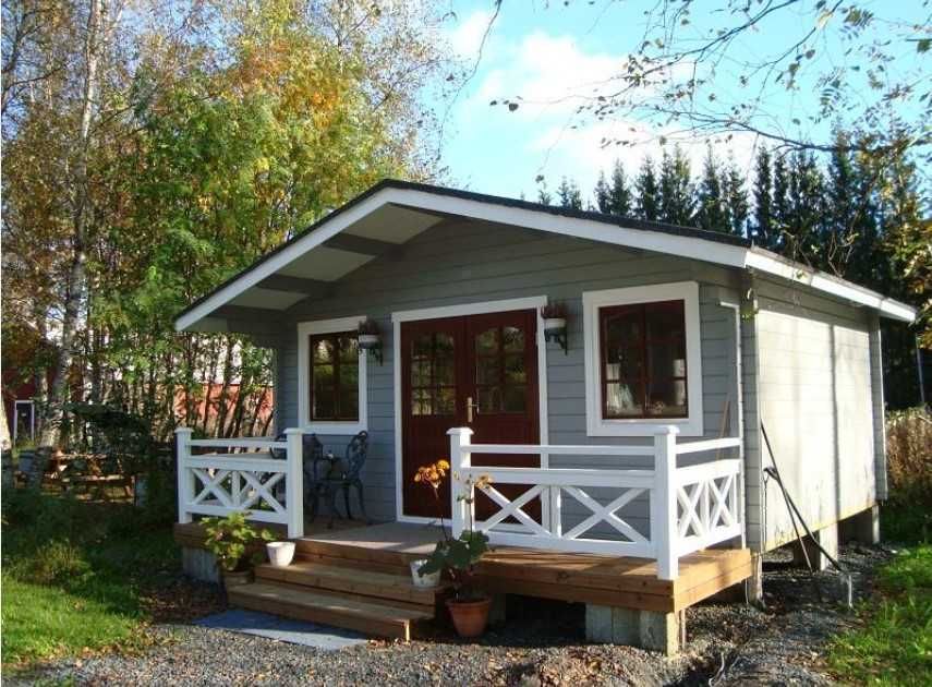 Drewniany domek letniskowy HELENA 18,6 m2