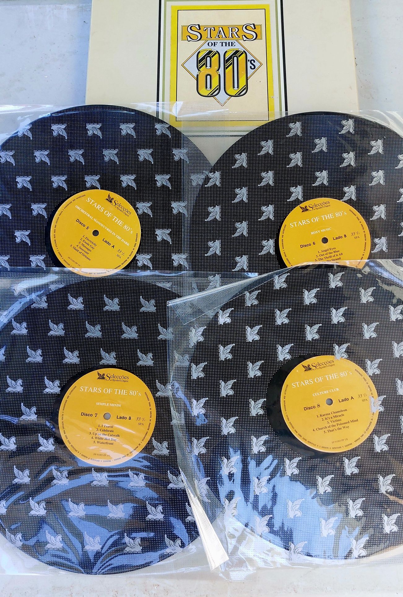 Stars of 80's Box 8 Lps Vinil