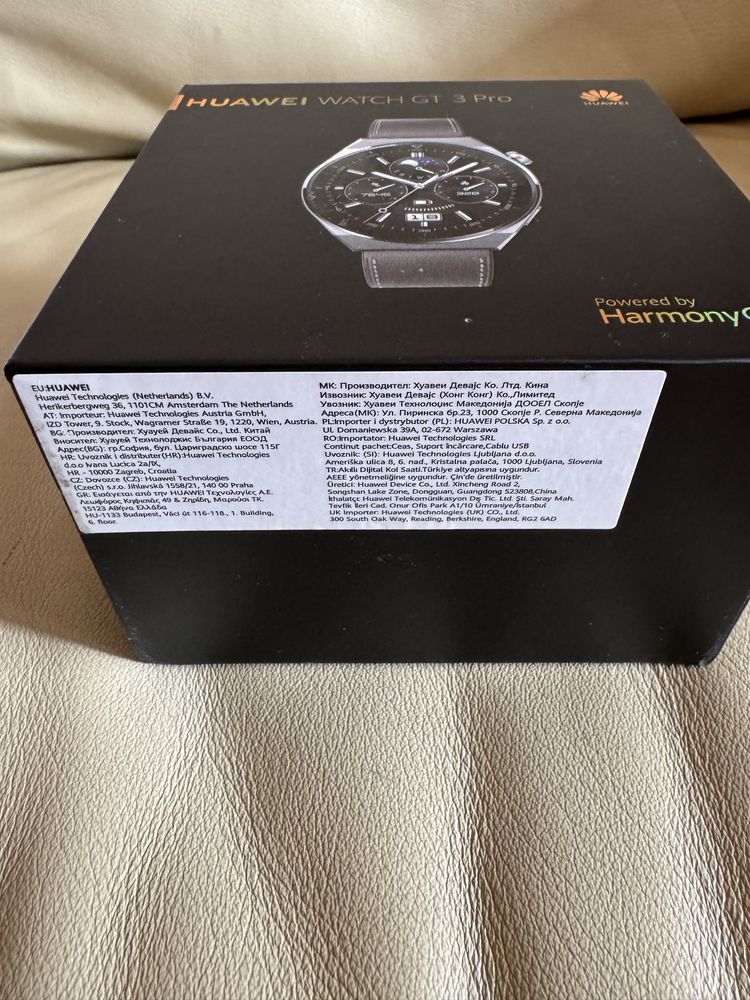 Huawei watch Gt3 pro (коробка)