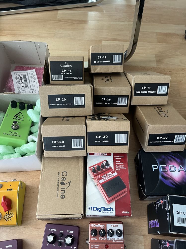 Розпродаж педалей ефектів Дісторшен овердрайв EHX Vox Digitech Joyo T