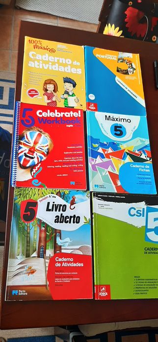 Livros de atividades 5°ano