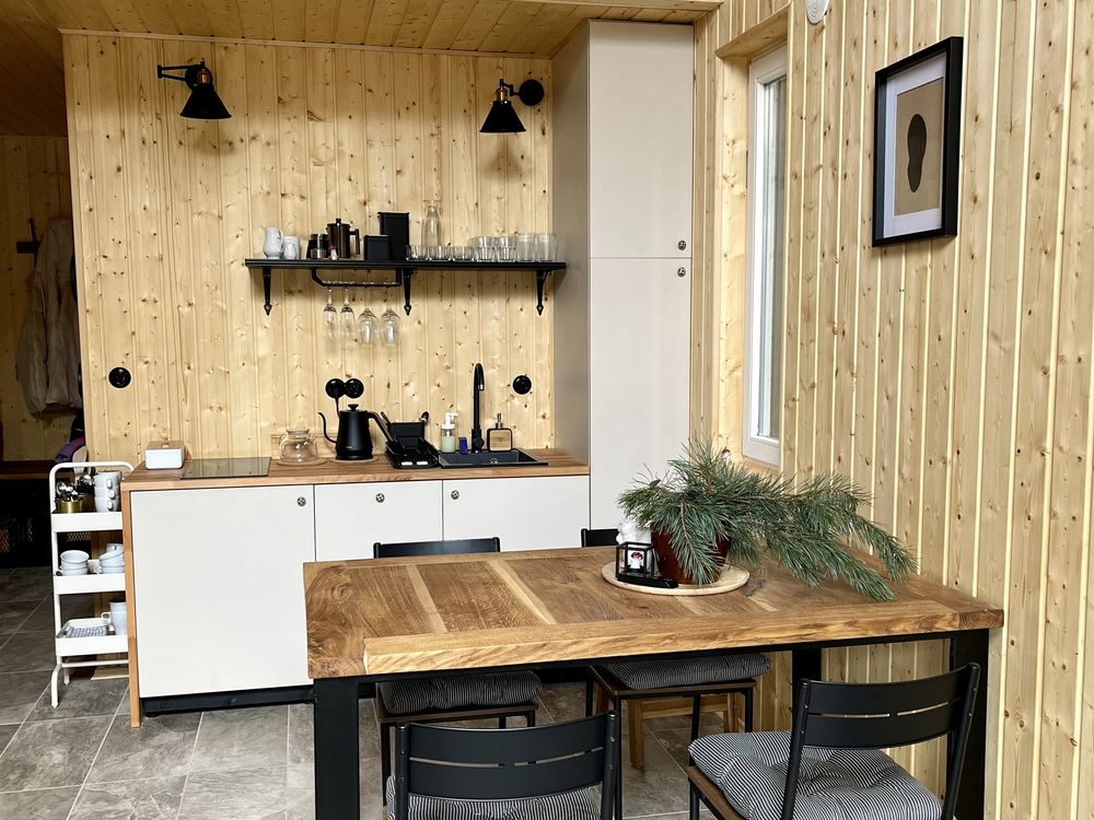 Domek wśród boru z balią jacuzzi noclegi k. Bałtów Sandomierz
