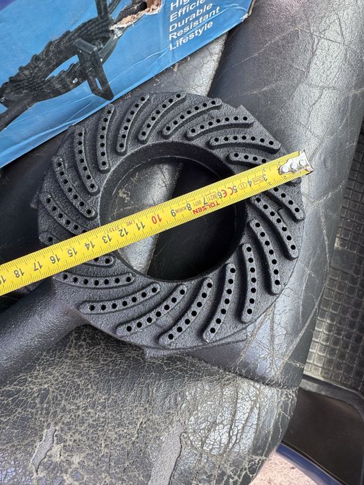 Газова чавунна горелка таганок 5,5кВт конфорка для кемпінгу ресторана