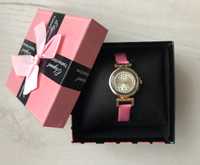 Nowy różowy zegarek damski Sloggi w pudełku na prezent mały elegancki