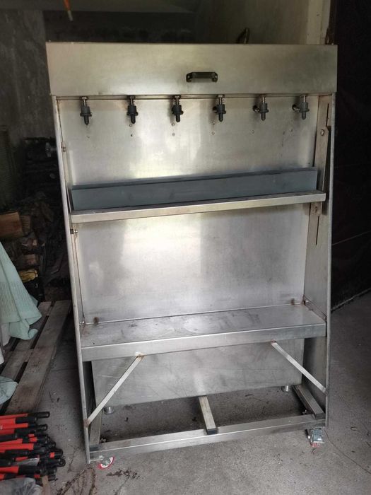 Maquina Enchimento Manual - Diversos Líquido - 6 bicos