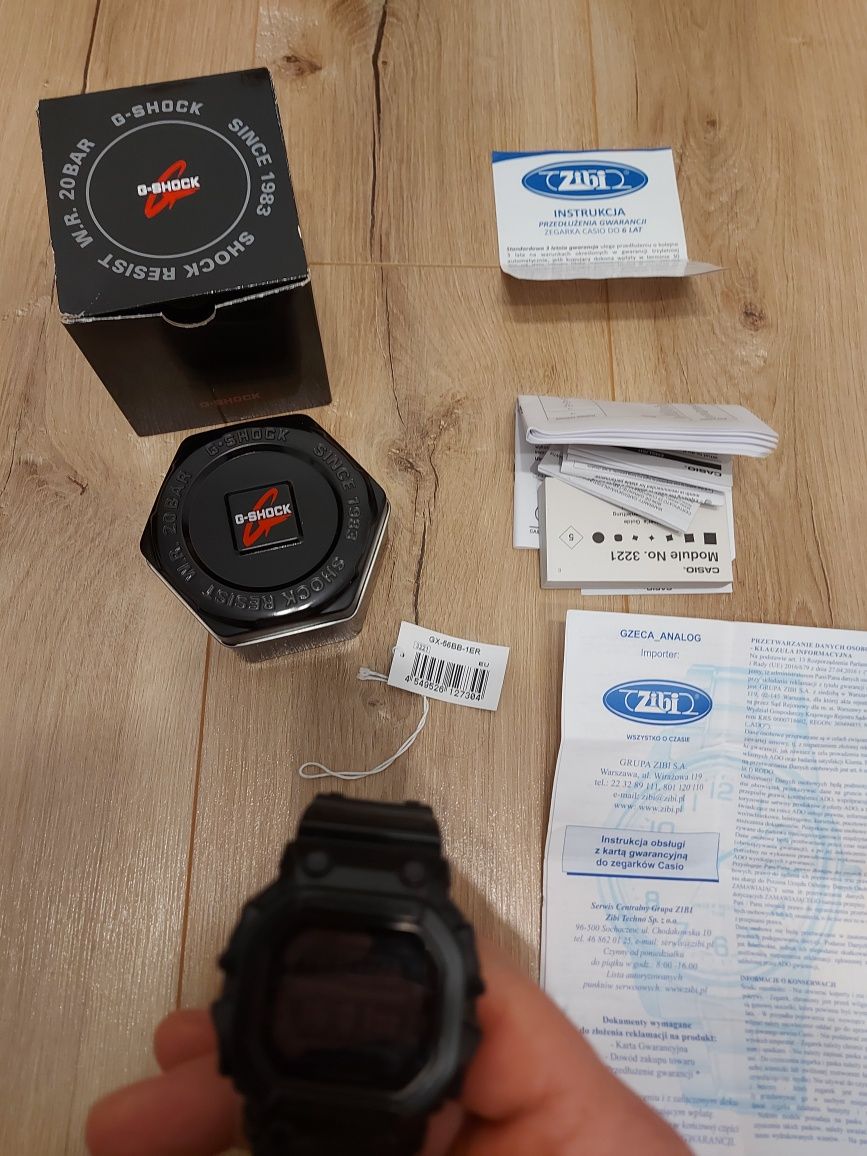 Zegarek Casio GX-56BB-1ER