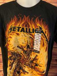 NEW Metallica Коллекционная футболка чёрный L 100% оригинал T-shirt