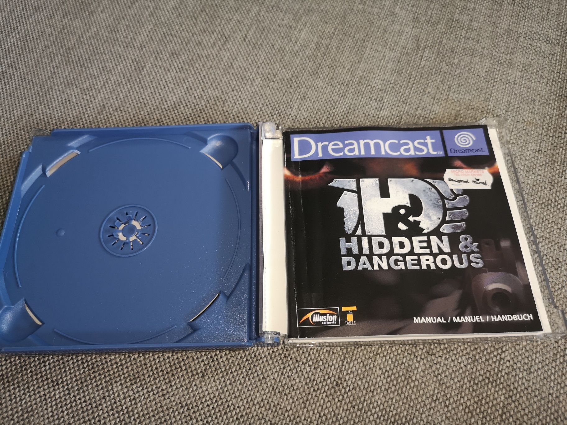 Hidden & Dangerous DREAMCAST Sega gra ANG (płyta stan bdb+) sklep