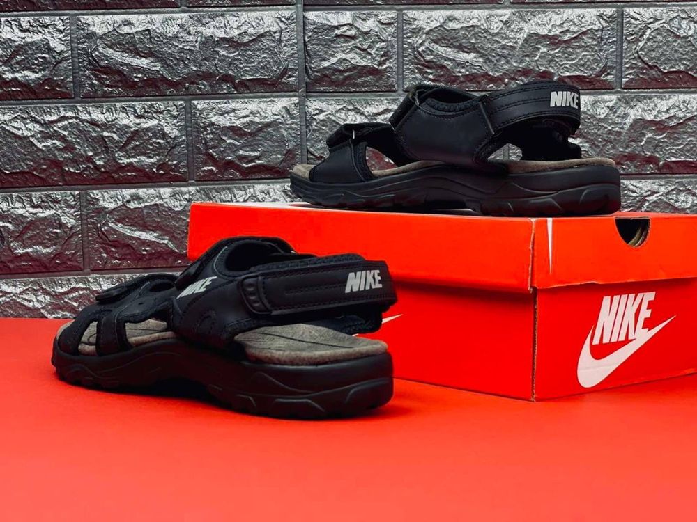 Босоножки Nike мужские спортивные Сандали Найк на липучках Топ продаж!