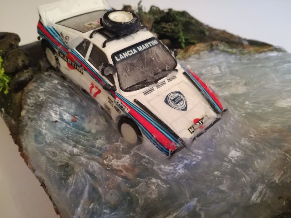 lancia 037 1/43 diorama