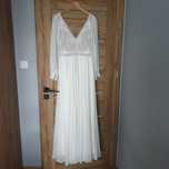 Sukienka, suknia ślubna boho, rustykalna, Rivia Dama Couture 40