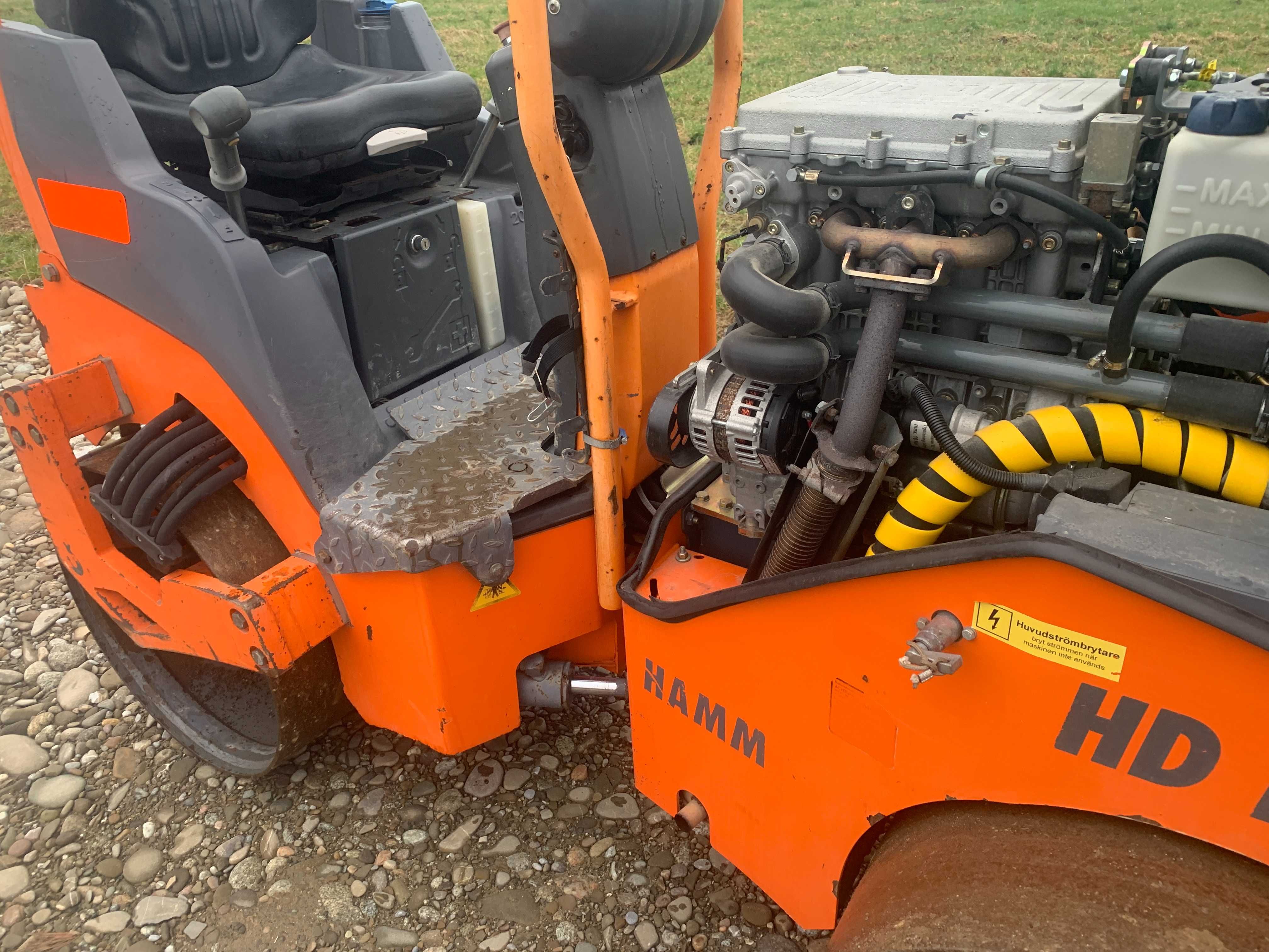 Walec Hamm HD 10C VV Tandemowy Stalowy Drogowy Wibracje Hatz 31 NETTO
