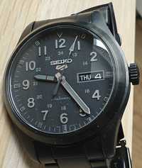 SEIKO "black ghost" SRPJ09K1 automatic WR100 idealny stan