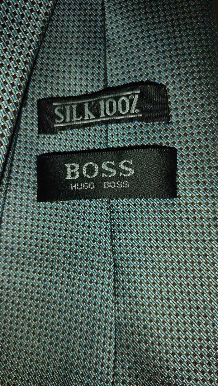 Jedwabny krawat Hugo Boss