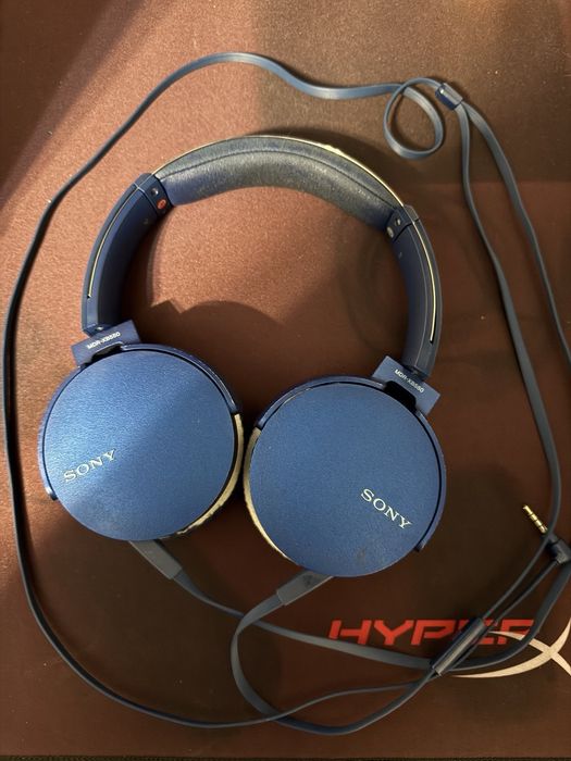 Супер басисті навушники sony mdr-xb550ap ідеальні для музики дешево