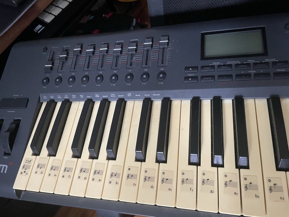 Teclado midi m audio axiom