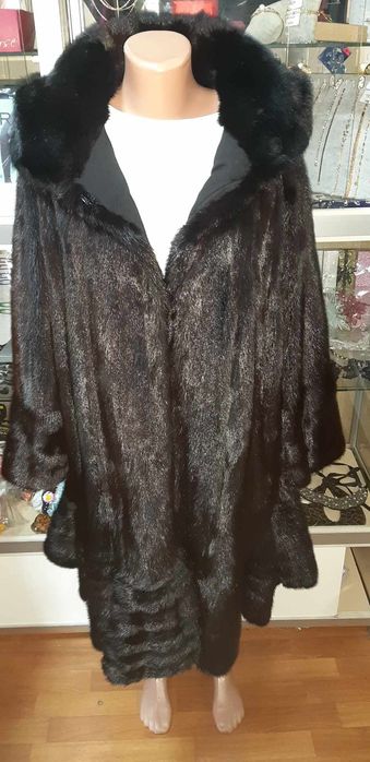 Futro naturalne z norki XL