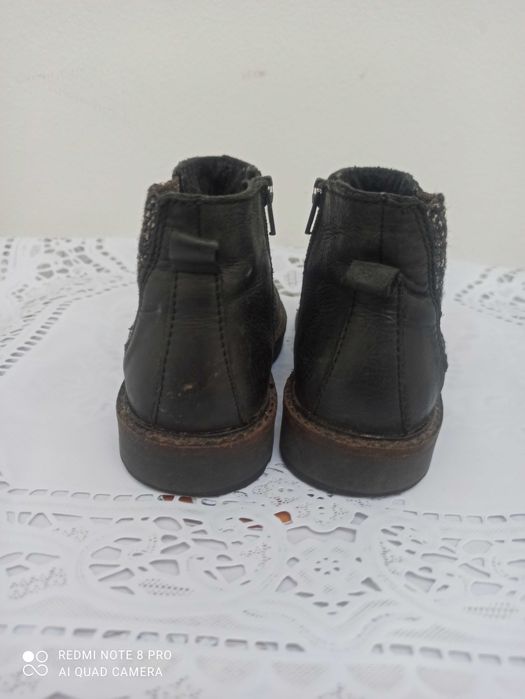 Botki dziecięce czarne Zara Baby Dream Bio 23